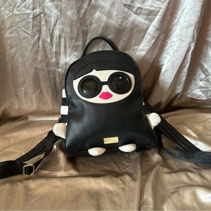 Betsey Johnson Doll Face Mini Backpack